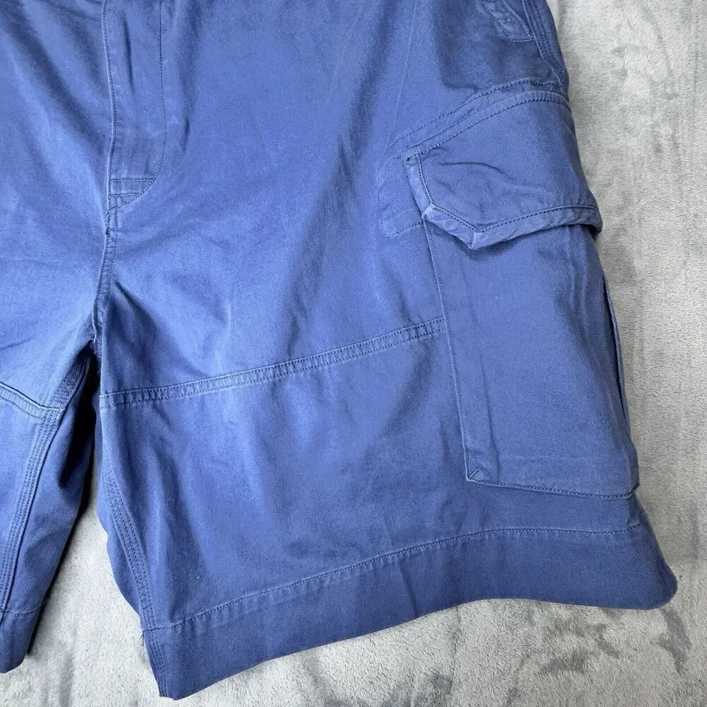 Polo Ralph Lauren Mens 48B Cargo Shorts Blue 10” Relax Preppy Classic Dadcore